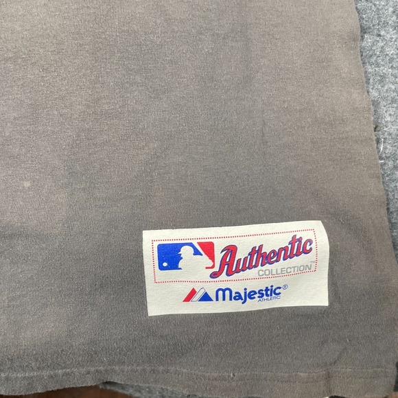 Lot of 7 MLB Baseball T Shirts Yankees Cubs Indians Majestic‎ Braves Twins Tees - Picture 5 of 16